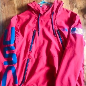 North face men’s very rare Olympic pullover